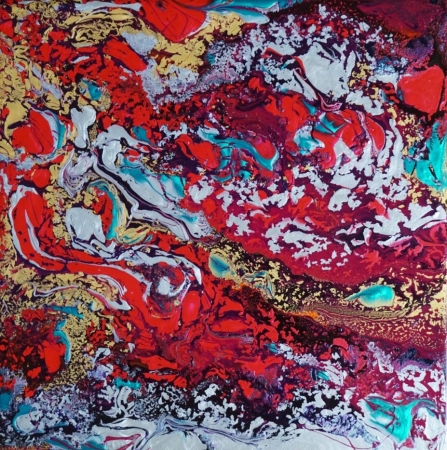 Heart on Fire by artist Robin Emmerich